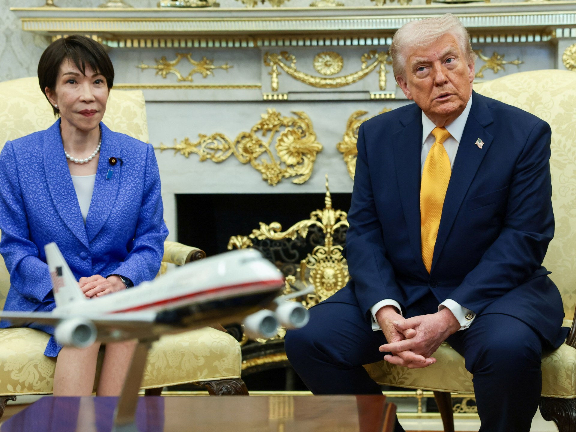 Trump Merujuk pada Pearl Harbor saat bertemu dengan PM Jepang mengenai perang Iran