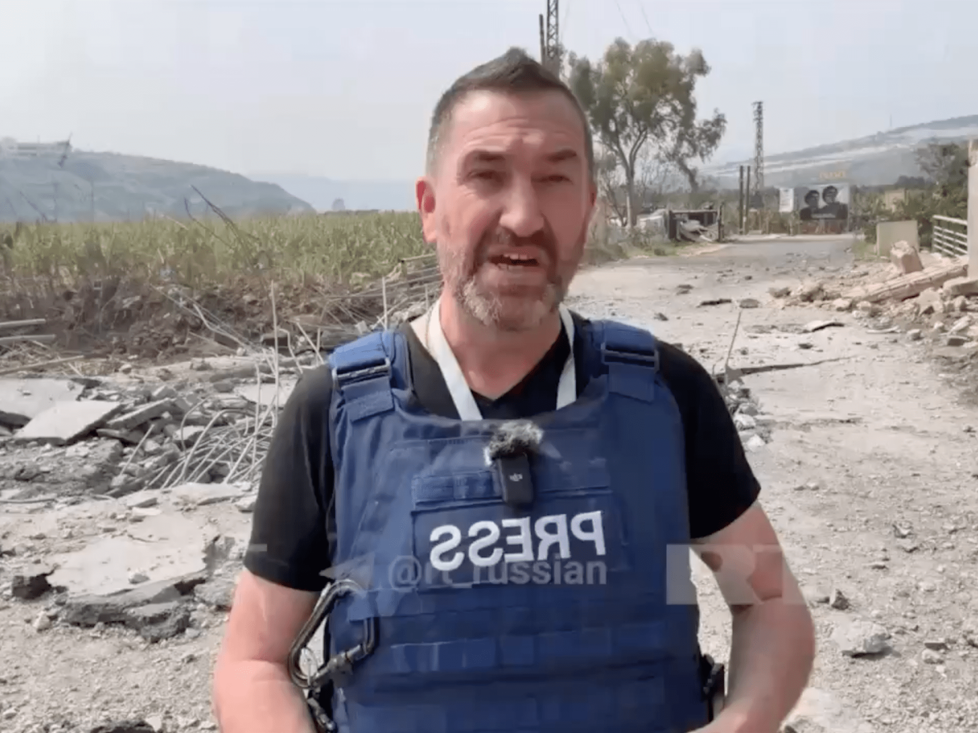 Serangan rudal di dekat reporter selama serangan Israel di Lebanon