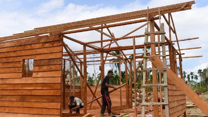 Bupati Aceh Tengah: Semua Gotong Royong Bangun Huntara di Desa Terpelosok