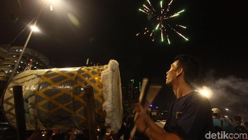 Ada Jakarta Bedug Kolosal Malam Ini: Rute, Rekayasa Lalin dan Tempat Parkir