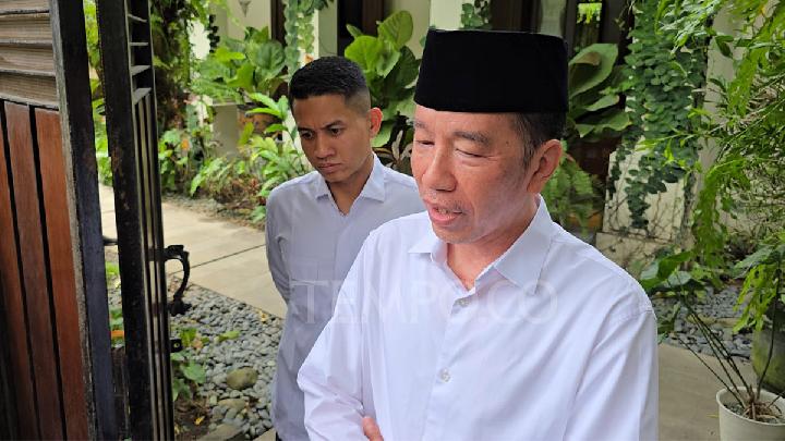 Jokowi Merayakan Lebaran di Jakarta
