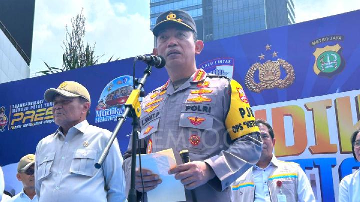 Kapolri: Arus Mudik Lebaran 2026 Naik 4,26 Persen
