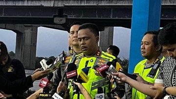 Kakorlantas: Kenaikan Volume Kendaraan Siang Tadi di KM 57-70 Tol Japek
