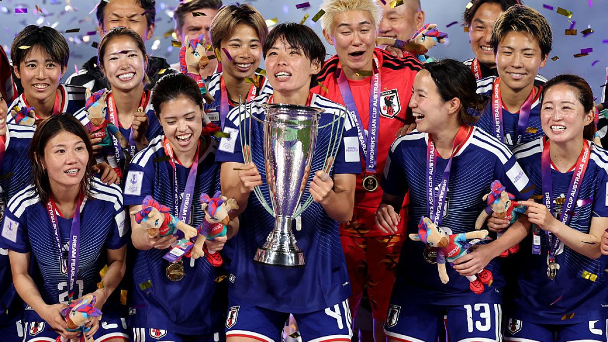 Jepang mengalahkan Australia untuk mengangkat gelar Piala Asia Wanita