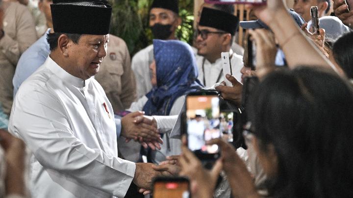Pesan Idul Fitri Presiden Prabowo: Mari Perkuat Persatuan
