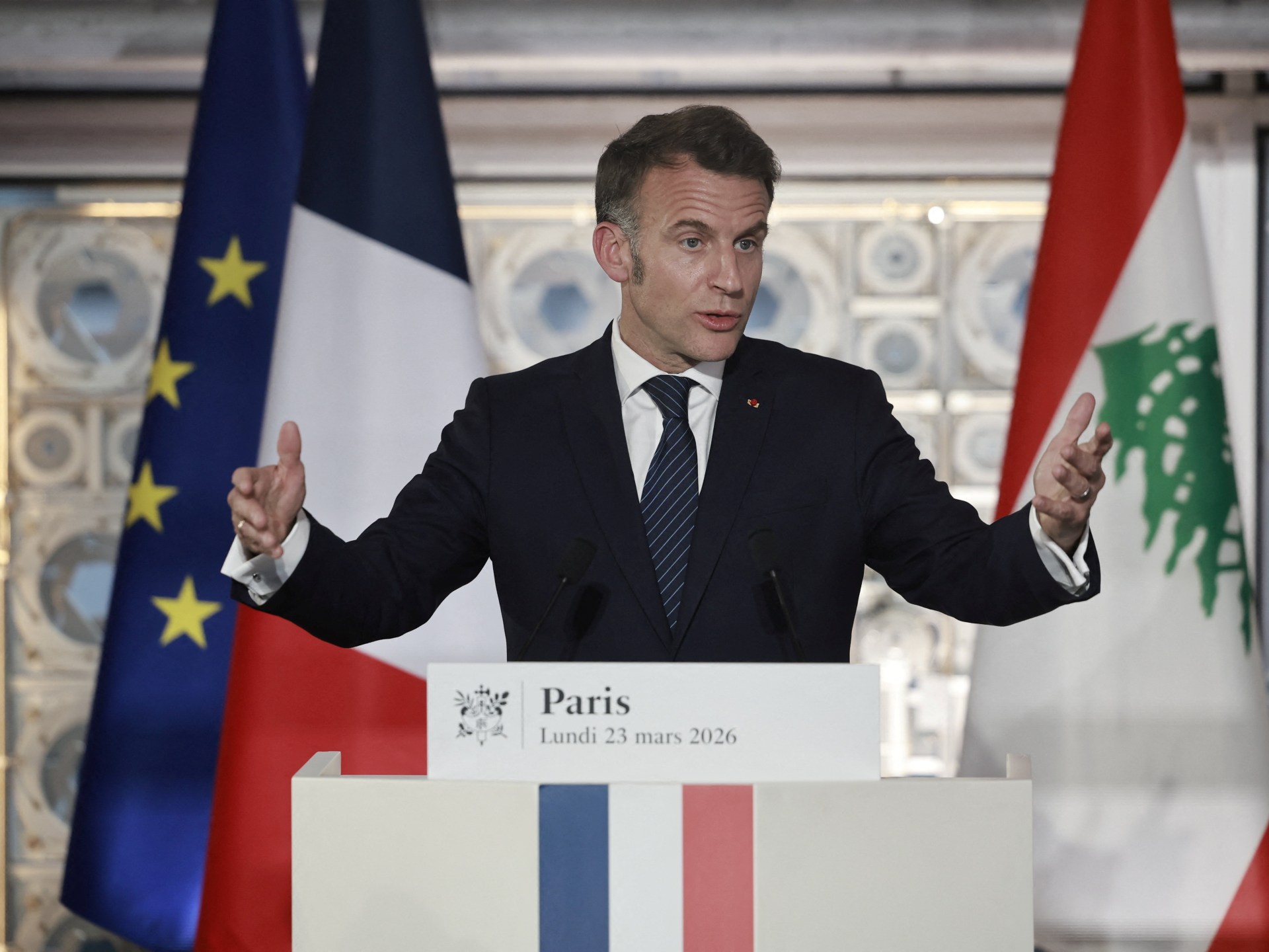 Macron mengatakan perjuangan Lebanon 'adil' di tengah meningkatnya serangan Israel