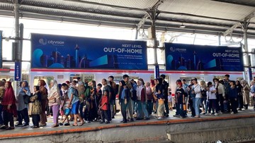 Stasiun Bogor Catat Penumpang KRL Capai 149 Ribu pada H+2 Lebaran