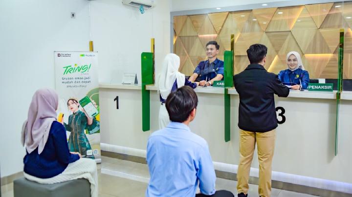 Kesadaran Investasi Emas Masyarakat Meningkat, Transaksi Pegadaian Meningkat Jelang Lebaran