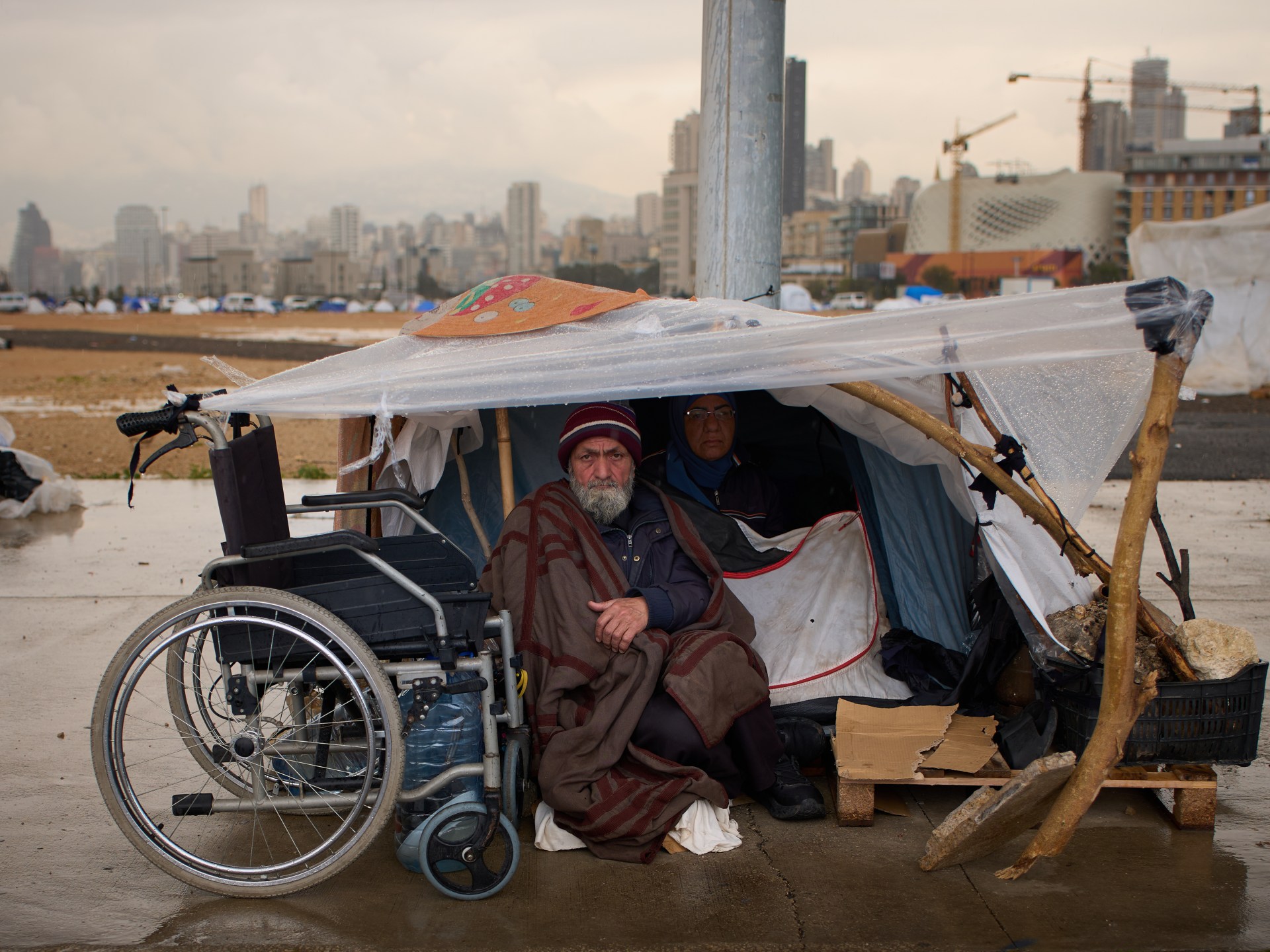Foto: Lebih dari satu juta orang mengungsi setelah evakuasi Israel di Lebanon