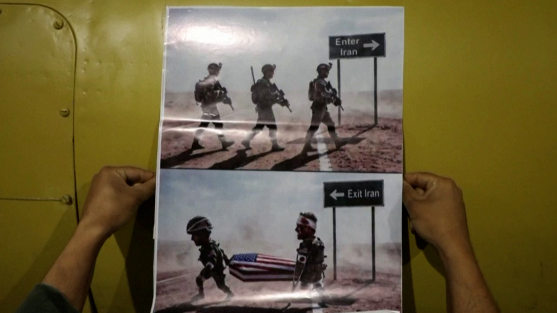 Iran menempatkan pesan pada rudal ketika narasi perang semakin meningkat