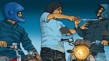 Begal Nyamar Jadi Penumpang Ojol di Bogor, Sempat Diamuk Massa