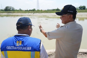 Terima Laporan Banjir, Menteri PU Langsung ke Brebes & Instruksikan BBWS