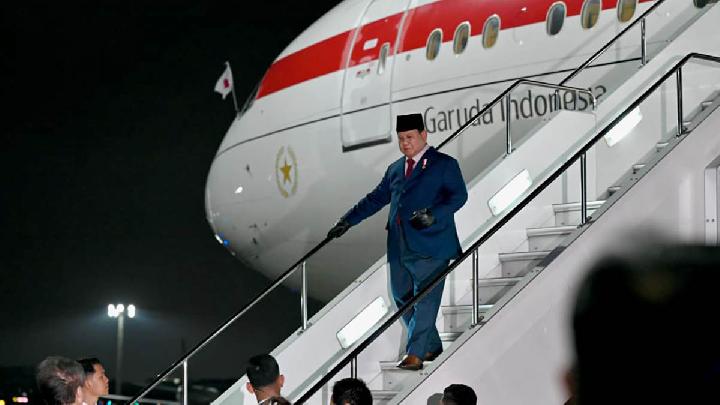 Prabowo Melawat ke Jepang Atas Undangan Kaisar Naruhito