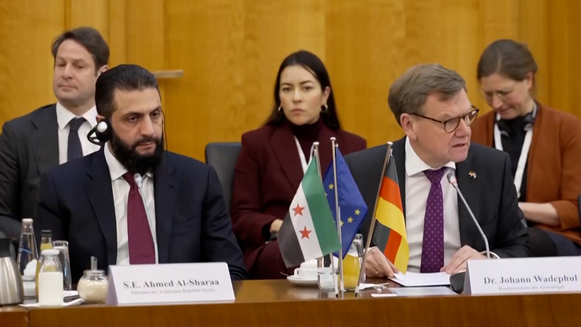 Menlu Jerman mengatakan kepada Presiden al-Sharaa 'Kami mendukung Suriah'