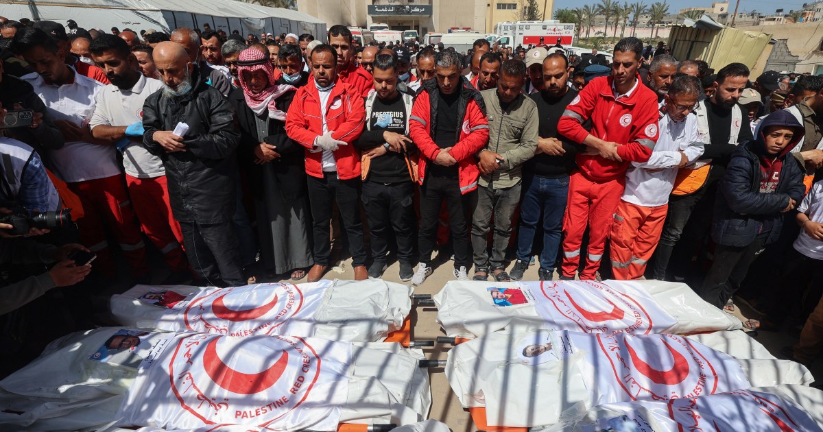 Kami menggali petugas medis di Gaza. Setahun kemudian, hukum internasional masih terkubur