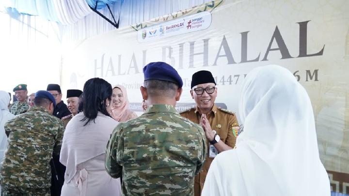 Lewat Halalbihalal, Gubernur Lampung Ajak Tingkatkan Kepedulian Sosial