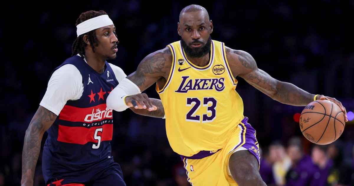 NBA: Triple-double LeBron James memberi kekuatan bagi Lakers untuk menang 120-101 atas Wizards