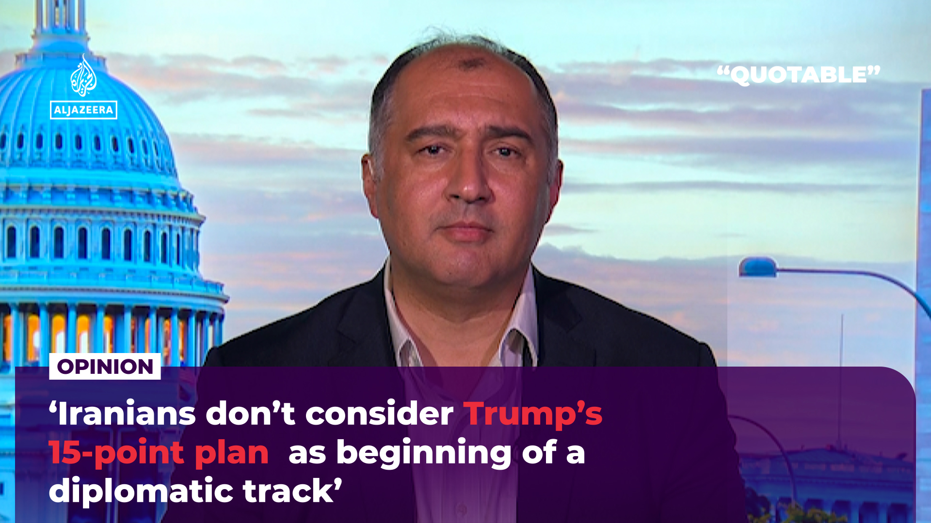 'Iran tidak menganggap rencana 15 poin Trump sebagai awal diplomasi'