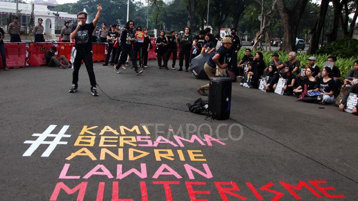 Andrie Yunus Kirim Pesan: Panjang Umur Perjuangan