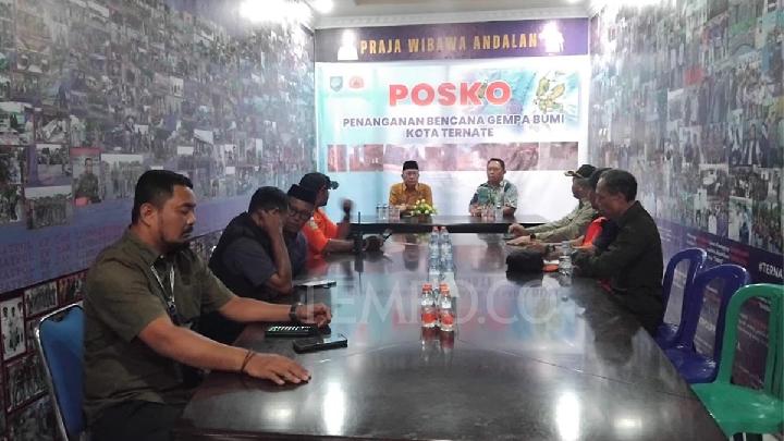 pemkot-ternate-tetapkan-tanggap-darurat-bencana-usai-gempa