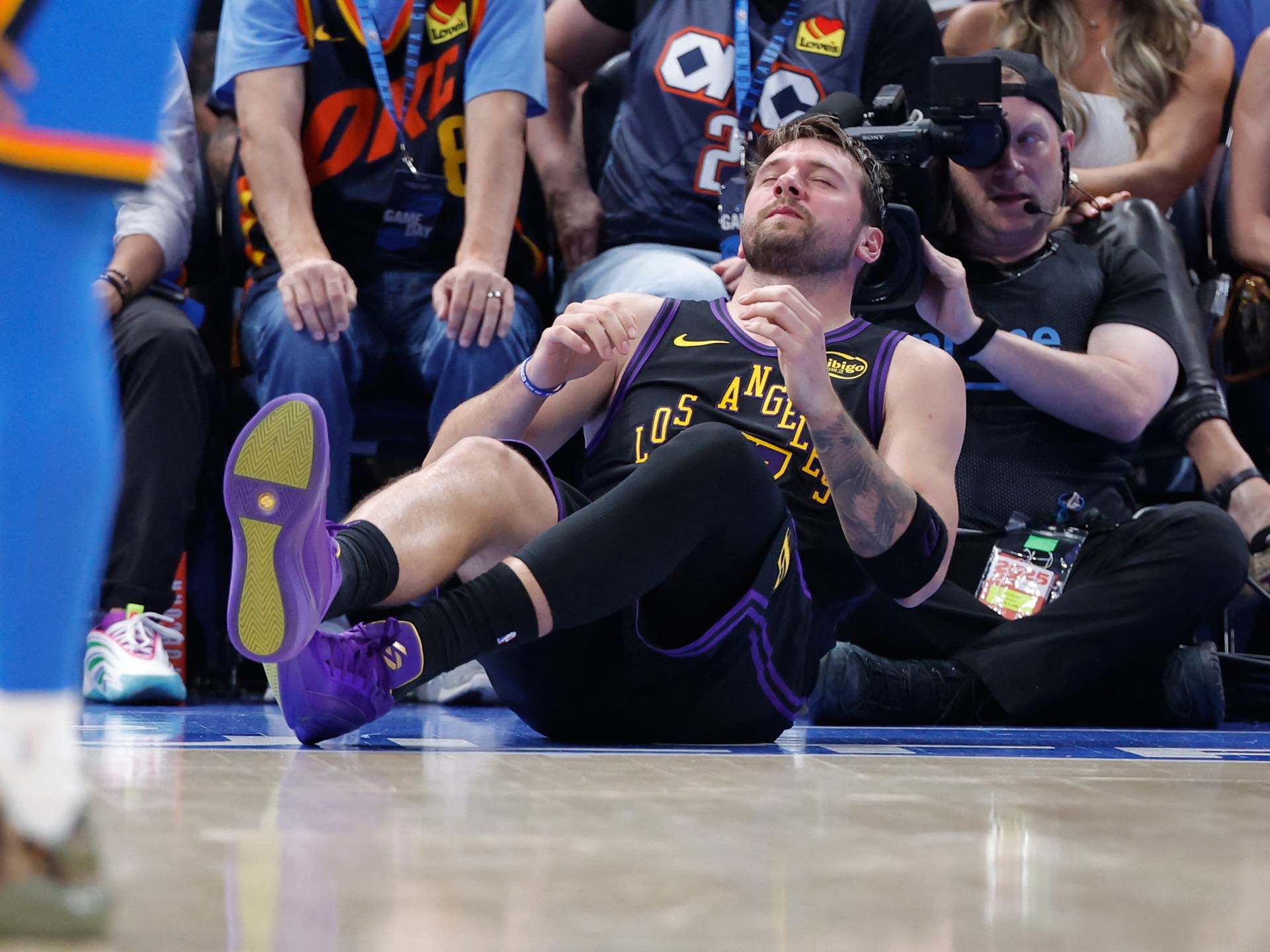 Lakers mengalami salah satu kekalahan terberat dari Thunder dan dilanda cedera Doncic