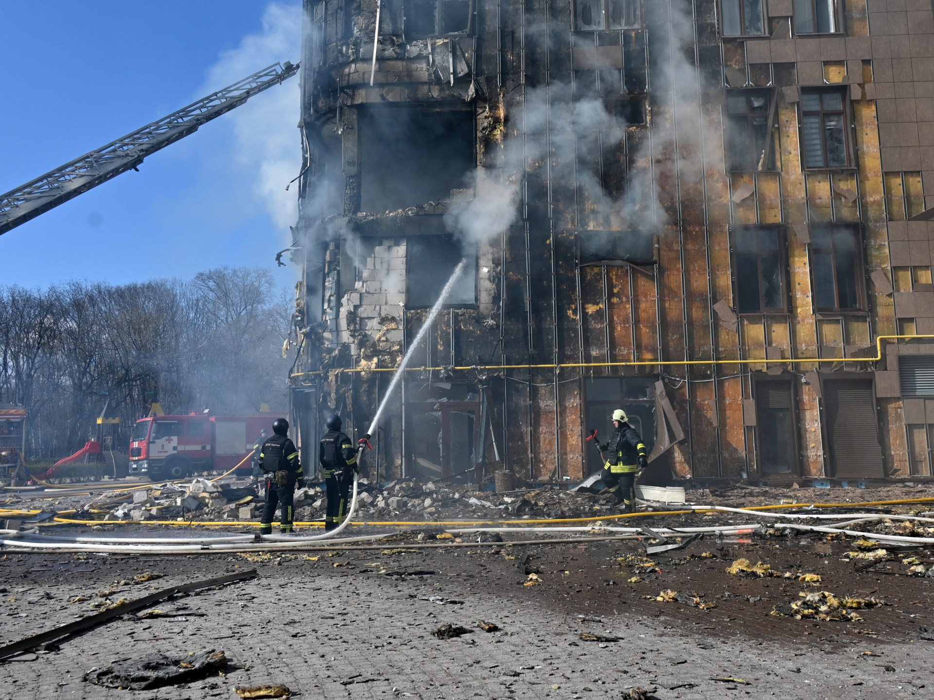 Setidaknya empat orang tewas dalam serangan Rusia di Ukraina