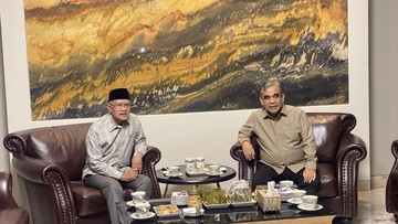 Muzani Halalbihalal dengan Ketum PP Muhammadiyah, Bahas Situasi Geopolitik