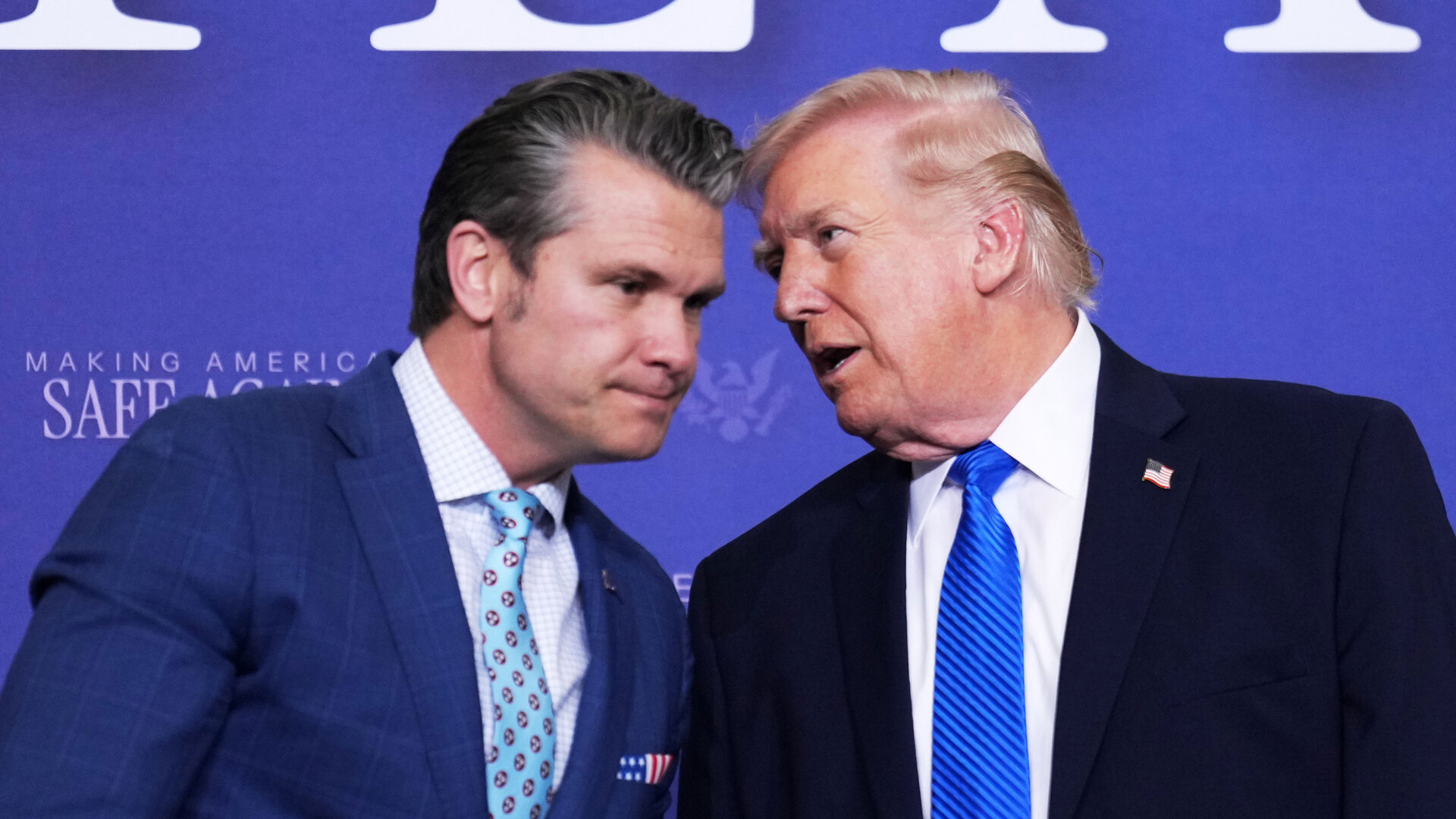 Trump dan Hegseth menyebut Tuhan dan agama dalam konferensi pers perang Iran