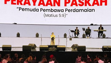 PSI Gelar Perayaan Paskah, Grace Natalie Bicara Komitmen Rawat Toleransi