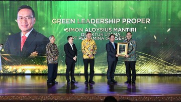 Pertamina Borong Penghargaan 14 PROPER Emas dan 108 Hijau dari KLH