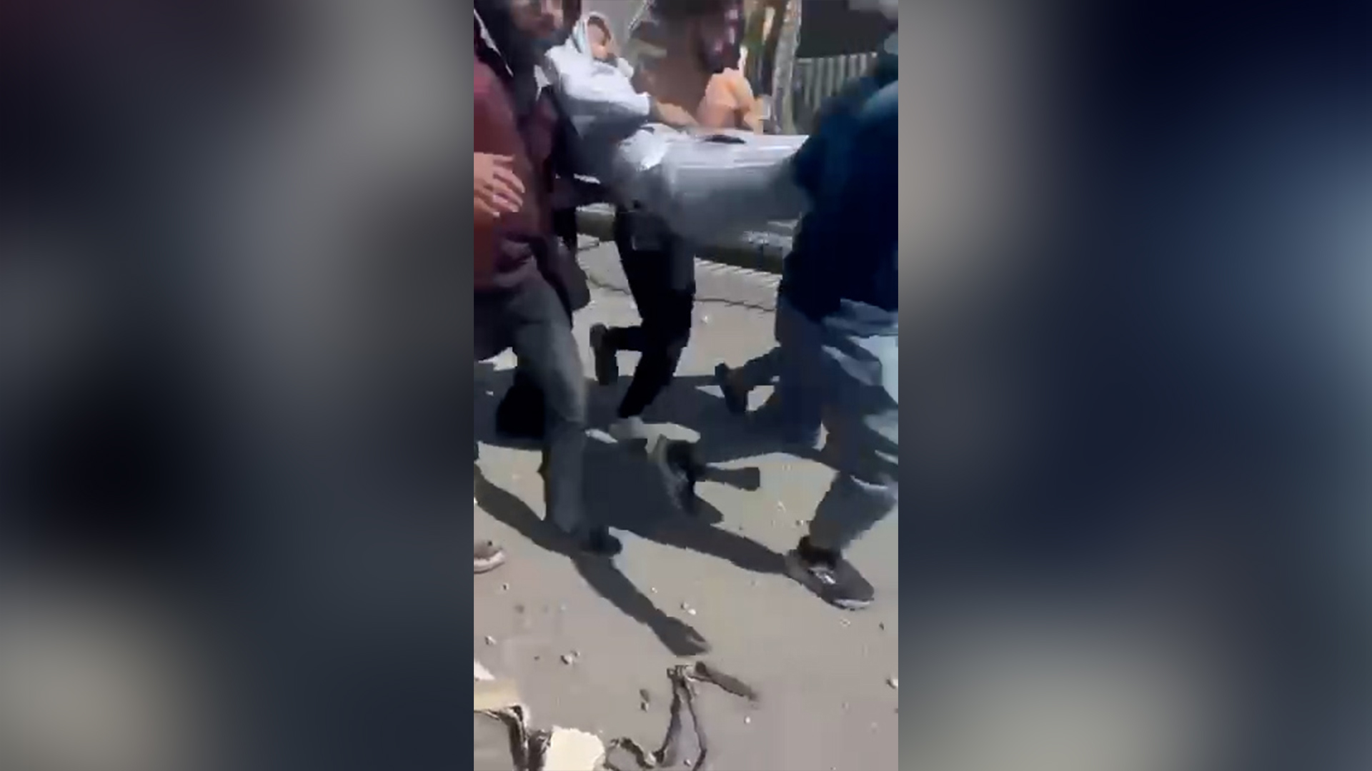 Adegan kekacauan, kehancuran saat Israel membombardir Lebanon