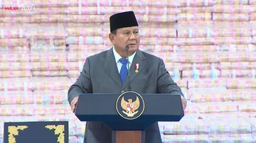 Prabowo: Ada di Antara Kita yang Bantu Mereka yang Curi Uang Negara