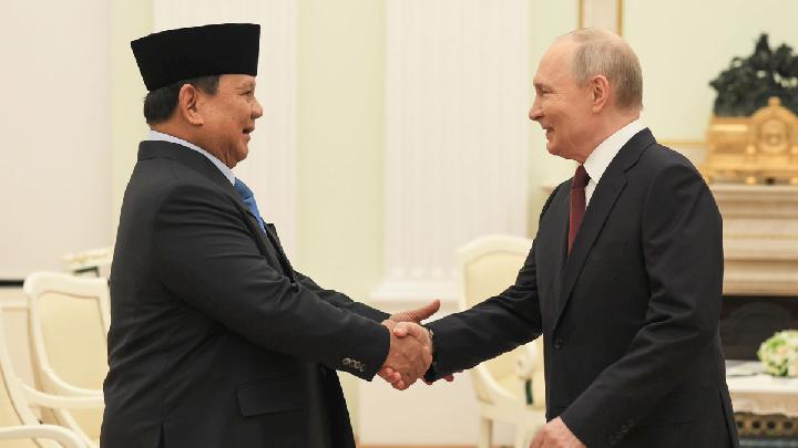 Putin Undang Prabowo ke Rusia pada Mei dan Juli