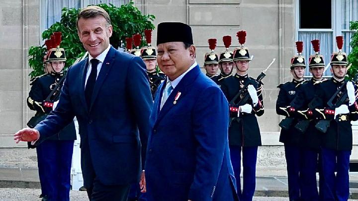 Prabowo Bertemu Macron Bahas Alutsista hingga Energi