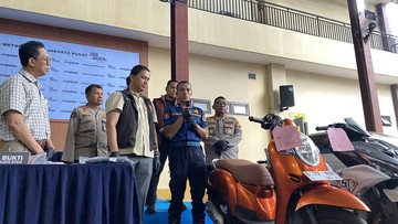 Komplotan Begal Damkar di Jakpus Jual Motor Curian buat Pesta Narkoba