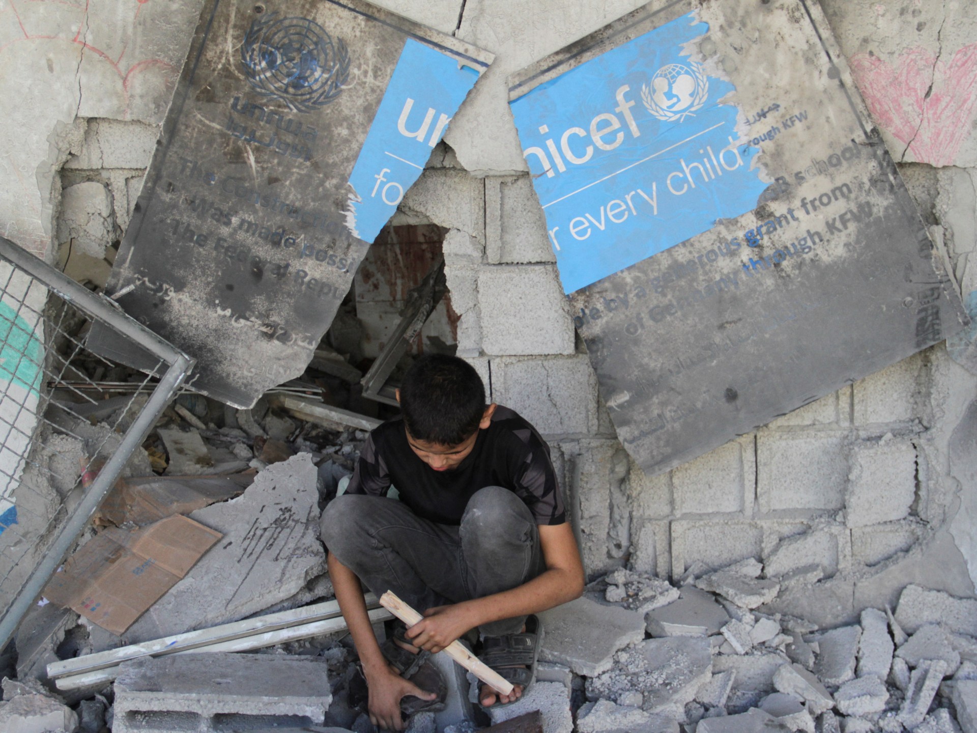 unicef-'marah'-setelah-pasukan-israel-membunuh-pengemudi-truk-udara-di-gaza