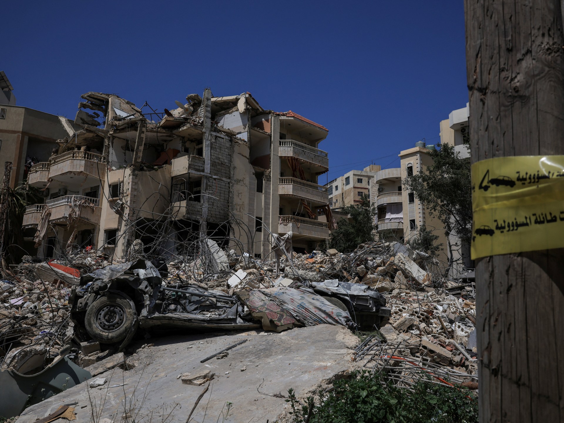 Israel mengatakan telah menetapkan 'garis kuning' di Lebanon, seperti yang terjadi di Gaza