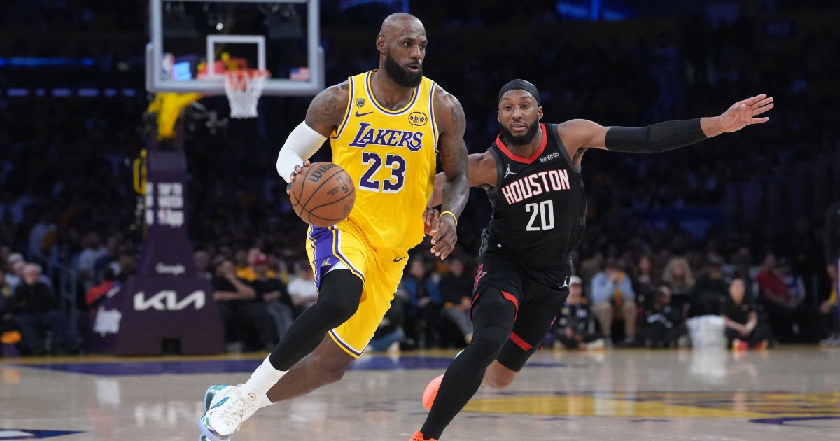 NBA: Lakers tanpa Doncic mengejutkan Rockets untuk merebut seri pembuka playoff Barat