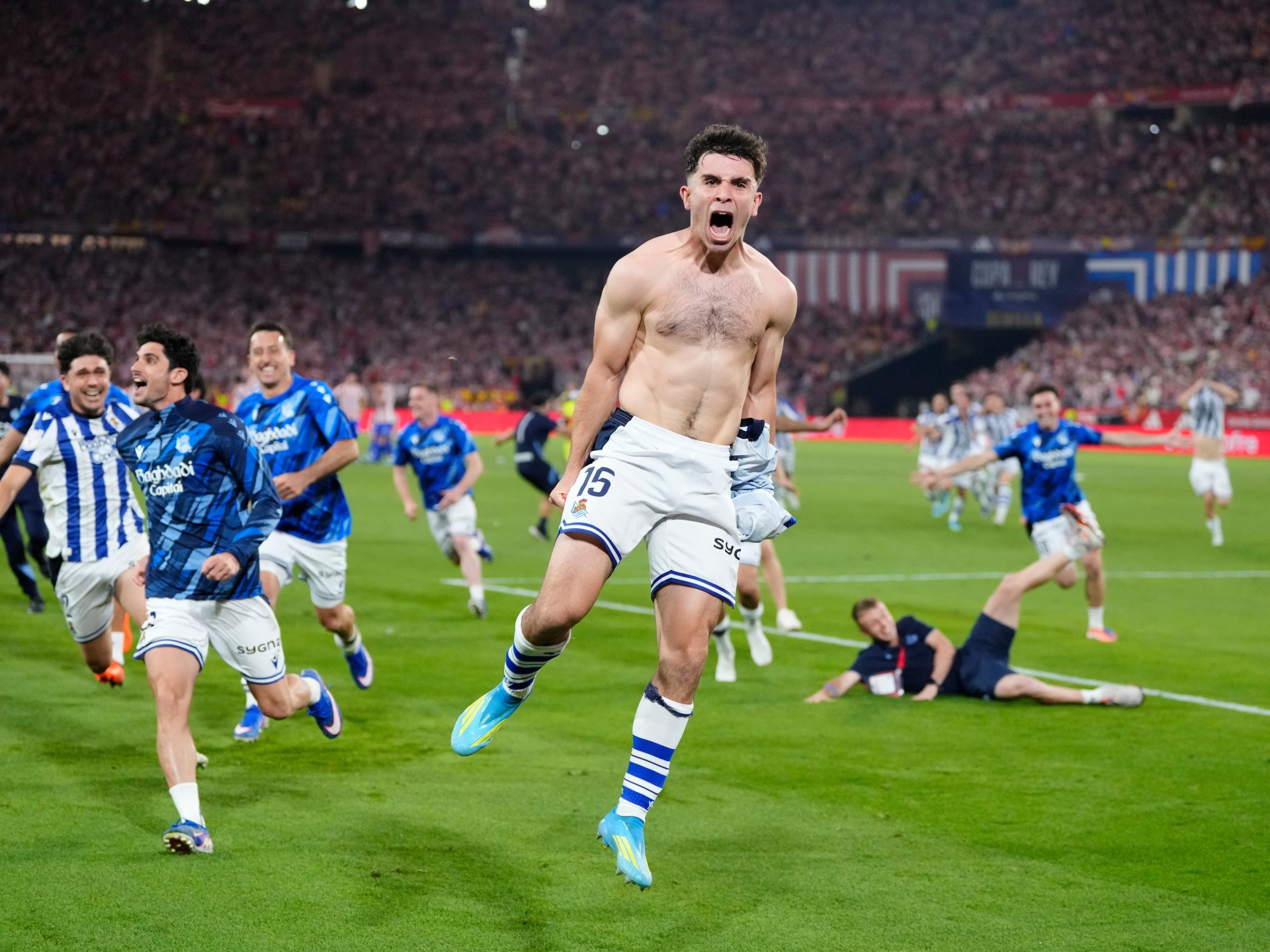 Real Sociedad mengalahkan Atletico Madrid untuk memenangkan trofi Copa del Rey