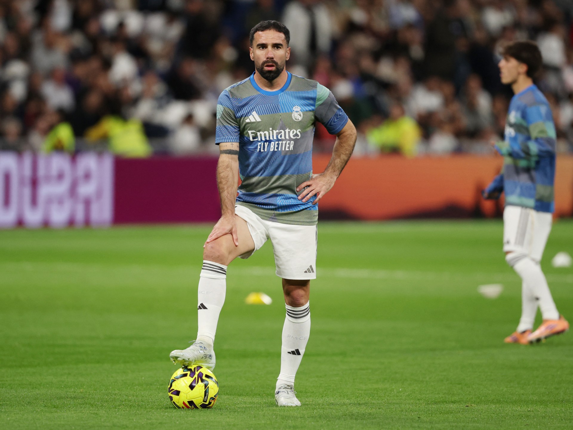 Kapten Madrid Carvajal berpacu dengan waktu untuk skuad Piala Dunia Spanyol