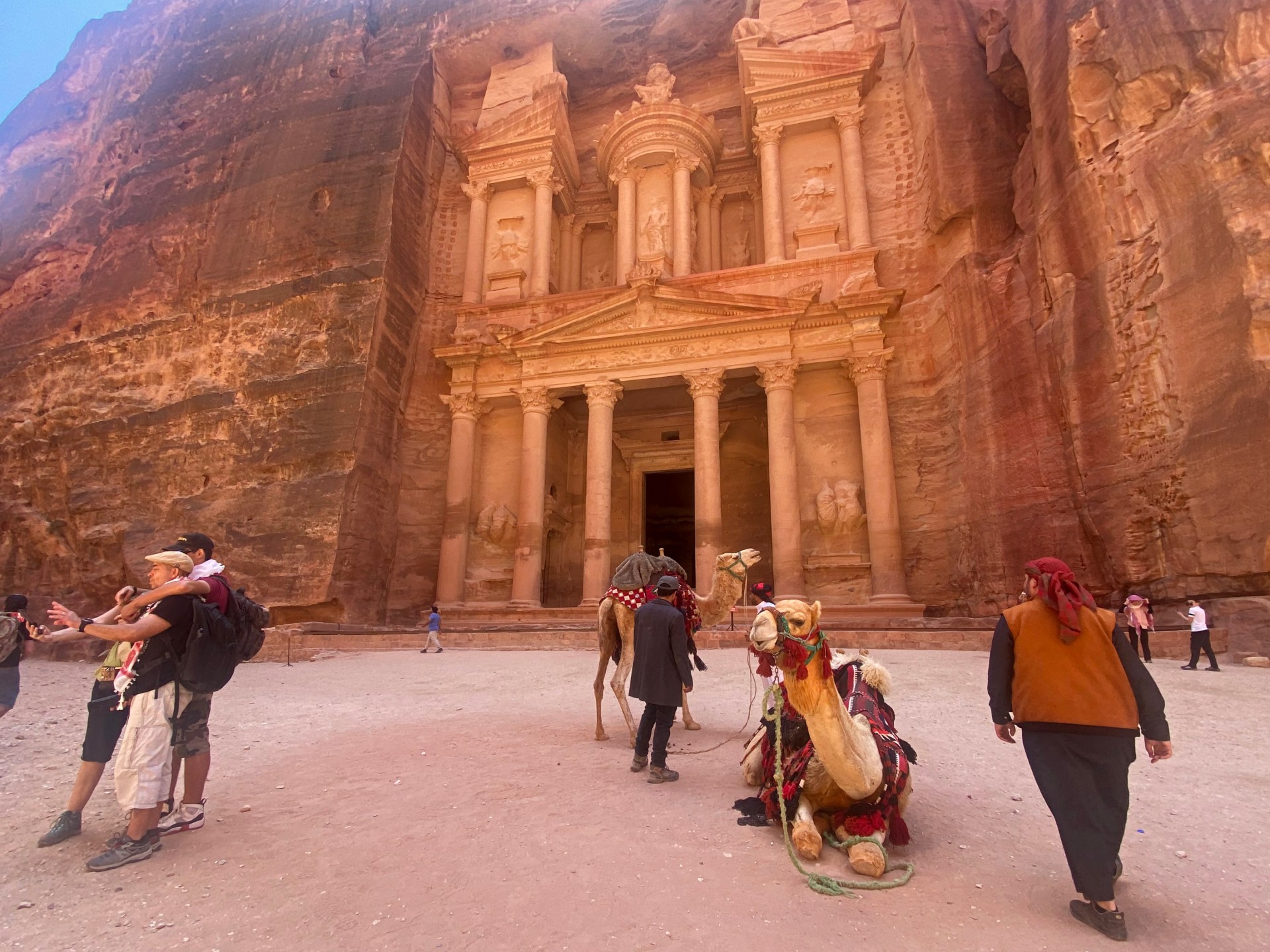Foto: melawan Perang Iran membuat Petra di Yordania hampir sepi wisatawan