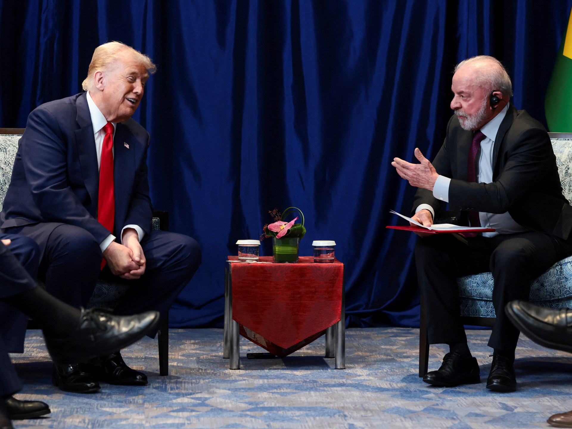 Lula dari Brasil bertemu Trump di tengah upaya untuk menghindari tarif perdagangan baru AS