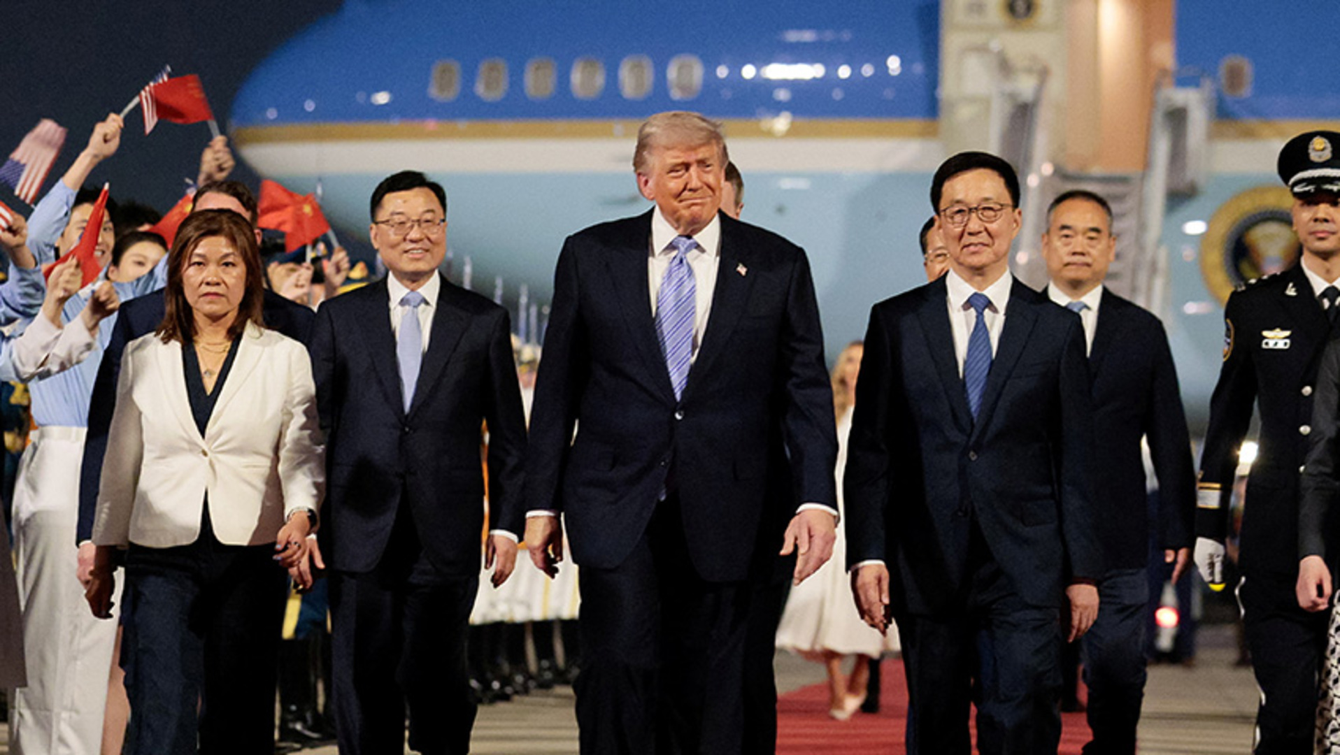 Trump tiba di Tiongkok untuk pertemuan puncak dua hari dengan Xi