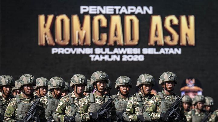 500 ASN Sulawesi Selatan Resmi Jadi Komcad