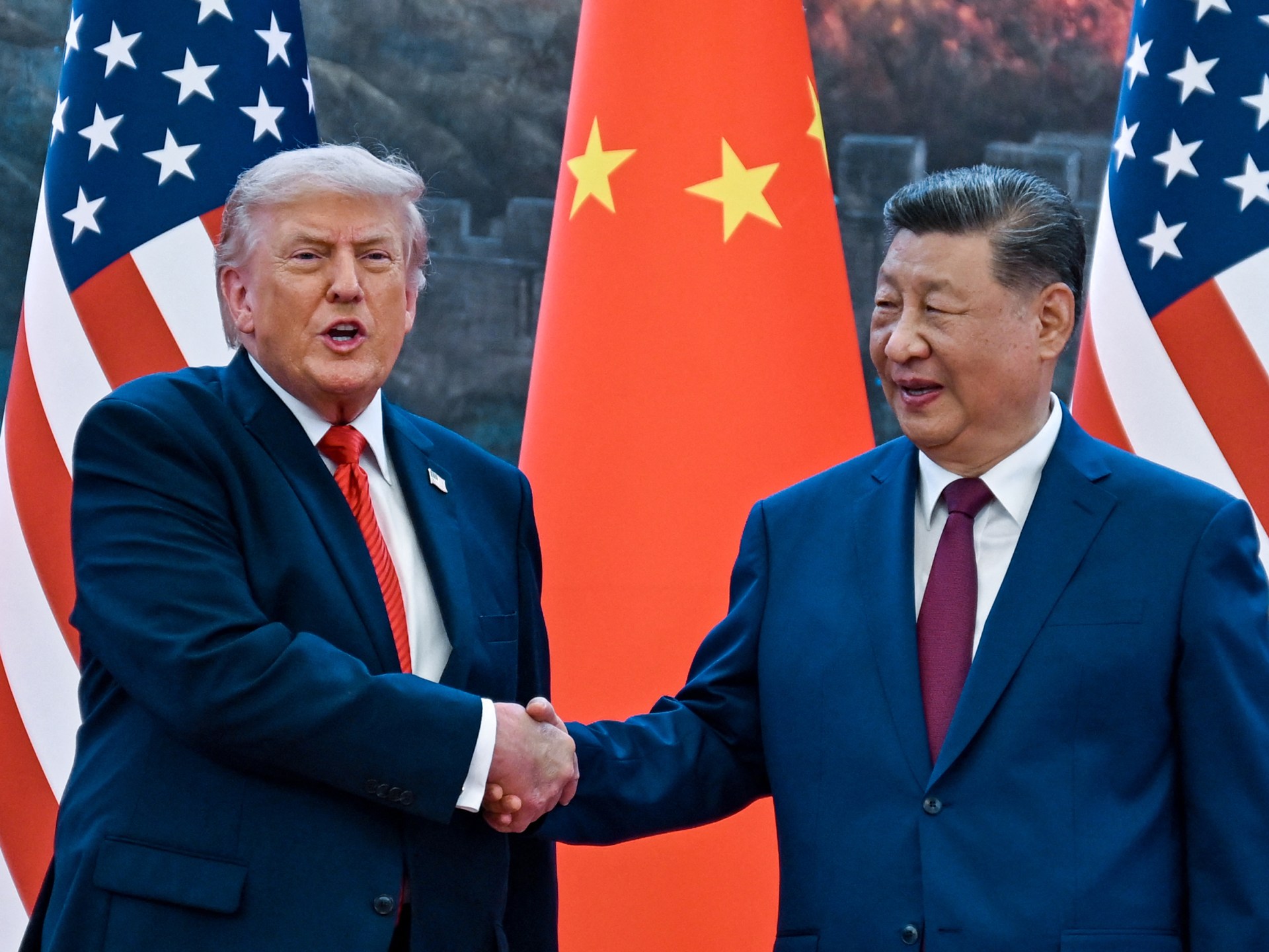 Foto: Trump di Tiongkok untuk melakukan pembicaraan dengan Xi Jinping