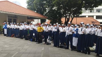 Seleksi Pasukan Pengibar Bendera Gedung Joang 45 Diikuti 224 Pelajar