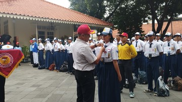 Peserta Lolos Seleksi Paskibra Gedung Joang 45 Dapat Pelatihan Lanjutan