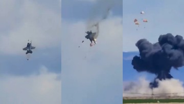 2 Jet Tempur AS Tabrakan Saat Pertunjukan Udara, Pilot Selamat