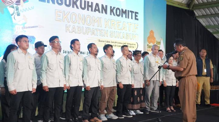Bupati Asep: Ekonomi Kreatif Pilar Penting Pembangunan di Kabupaten Sukabumi