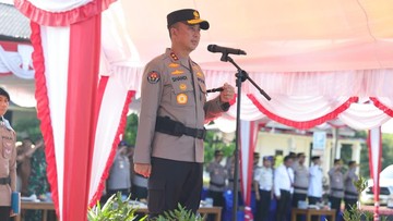 Gelar Apel, Kapolda Sumsel Ajak Masyarakat Cegah Potensi Gangguan Kamtibmas